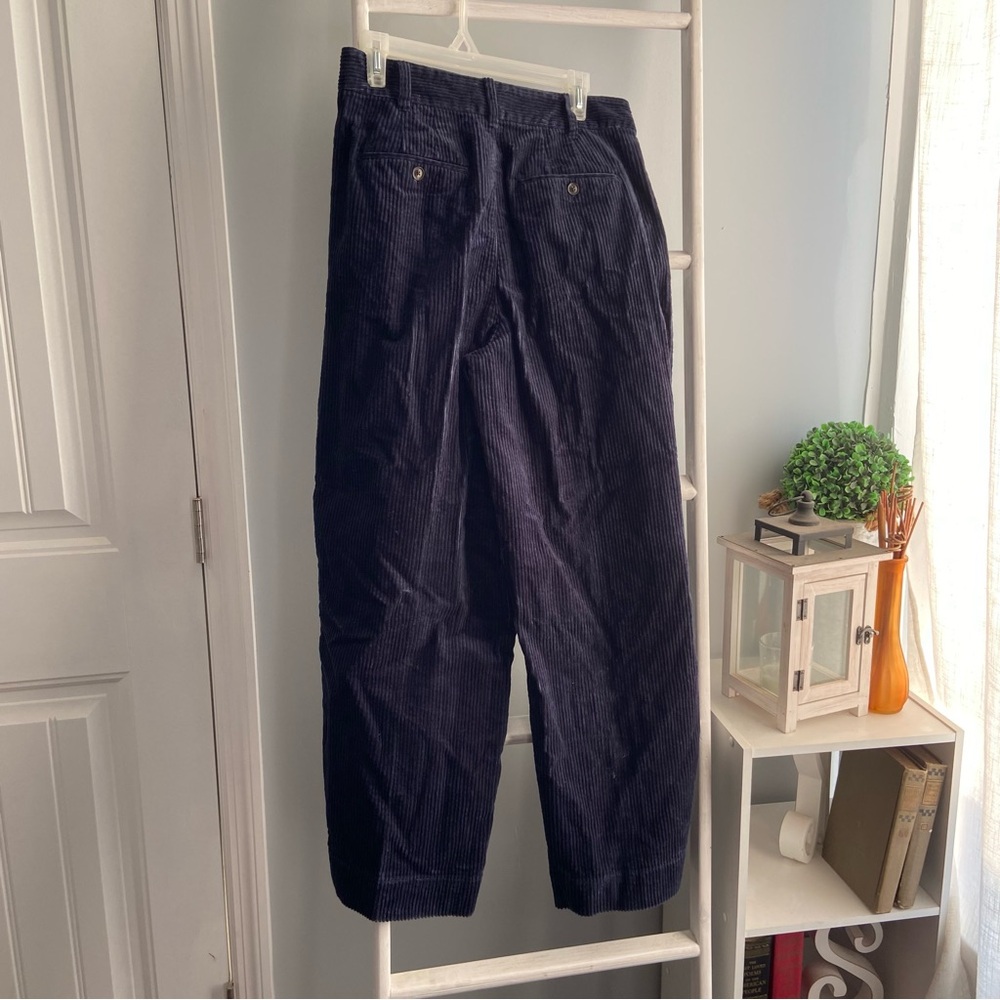 Madewell Women's Navy Wide Leg Pants - Picture 9 of 10